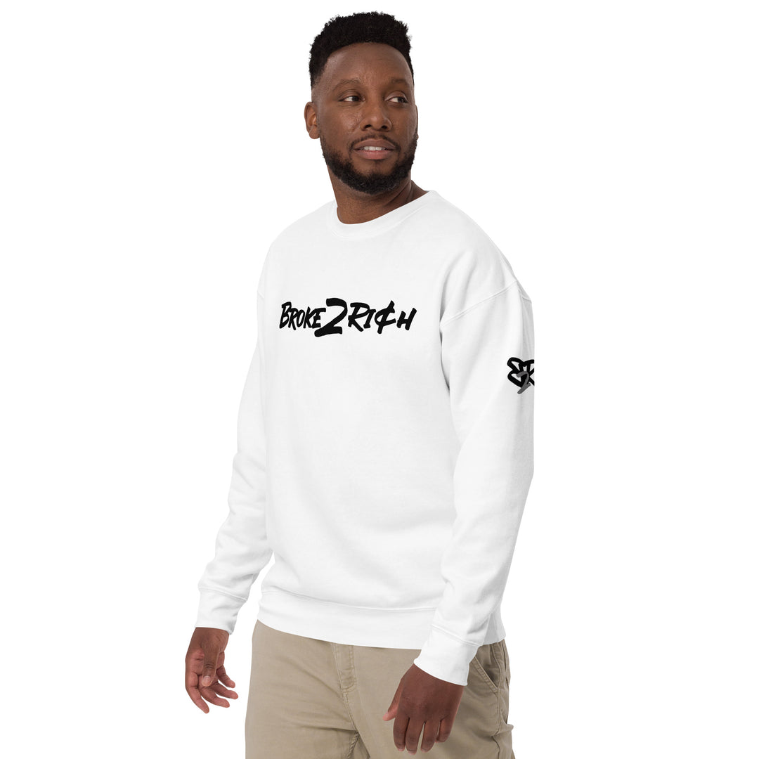 Black Broke2Rich - Unisex Fleece Pullover